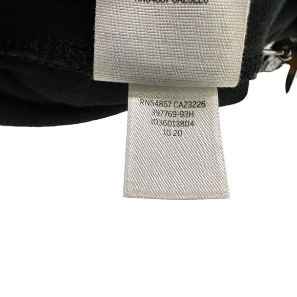 Pink Victoria's Secret High Waist Leggings Small Black Rainbow LOVE PINK Cotton - Picture 7 of 9